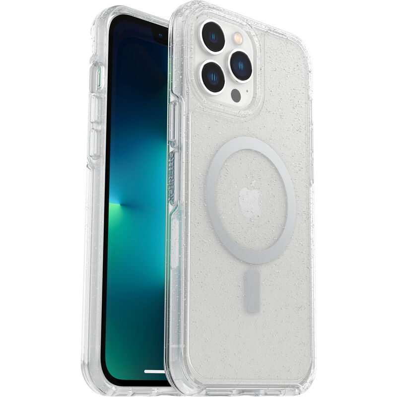 product image 4 - iPhone 13 Pro Max and iPhone 12 Pro Max Case for MagSafe Symmetry Series+ Clear Antimicrobial