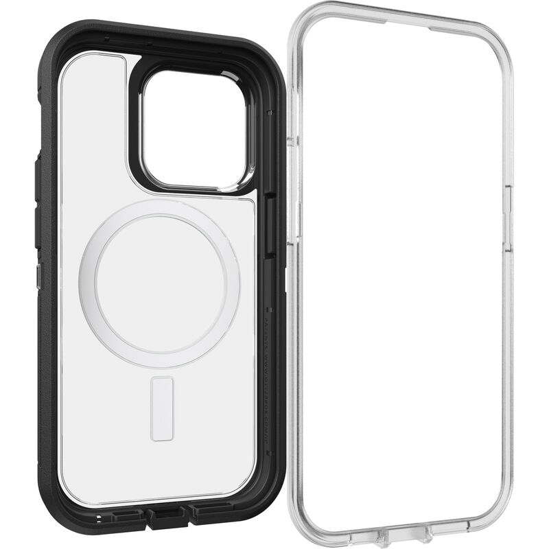 product image 2 - iPhone 14 Pro Case with MagSafe Defender Series Pro XT Clear