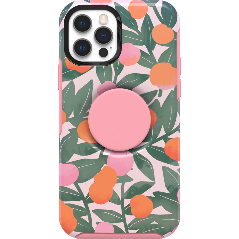 Pink PopSockets iPhone 12/12 Pro Case