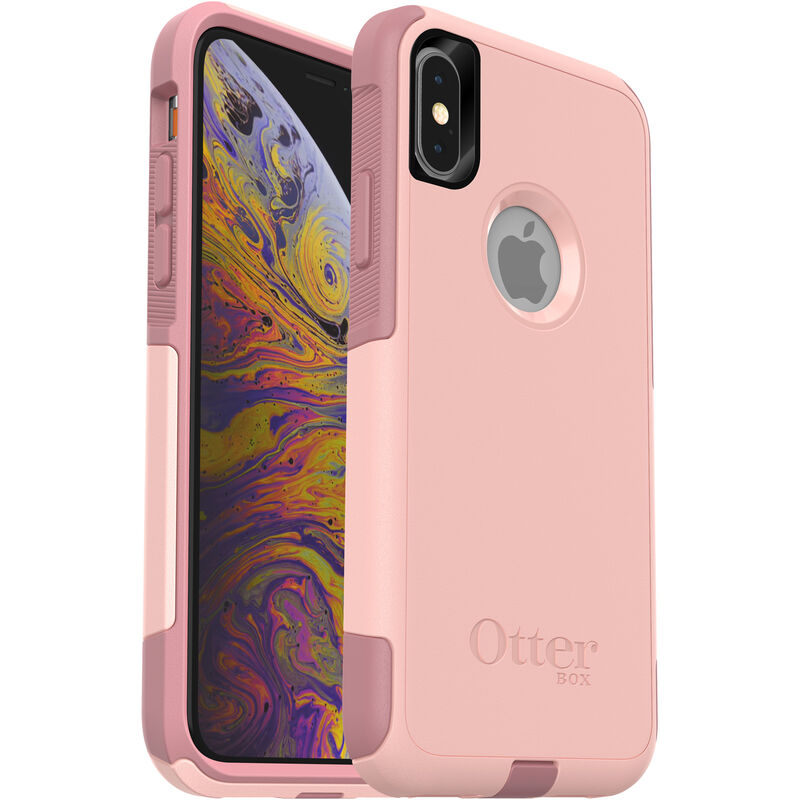 Rose Gold Marble OtterBox Commuter iPhone 8 Plus Case Skin