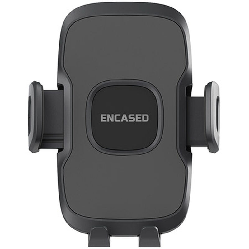 Encased Cell Phone Holder for Car with Wireless Charging (Qi Fast Charger)  Dashboard/Windshield Suction Phone Holder for iPhone and Samsung Galaxy