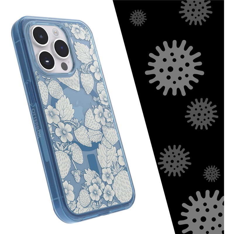 product image 3 - iPhone 14 Pro Case for MagSafe Symmetry Series+ Clear Antimicrobial