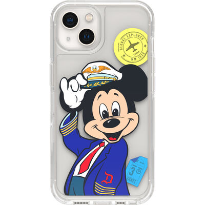iPhone 13 Symmetry Series Clear Pilot Mickey Collection Case