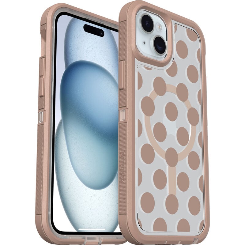 product image 1 - iPhone 15 Plus and iPhone 14 Plus Case Defender Series XT Clear for MagSafe