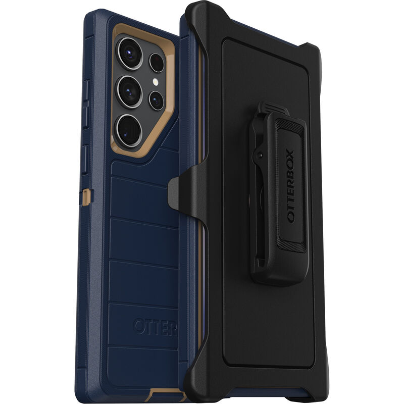 Dark blue rugged Galaxy S23 Ultra Case