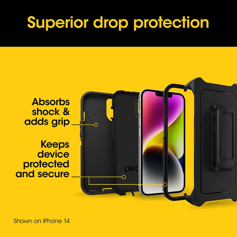 Purple Durable iPhone 15 Pro Max Case