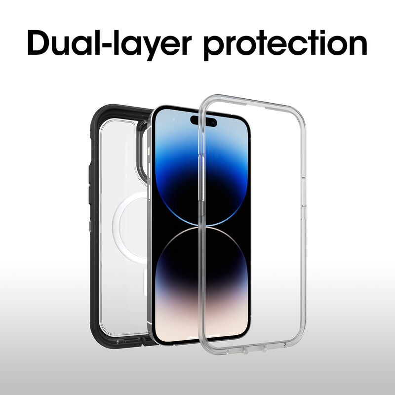 OtterBox iPhone 14 Pro Max Defender Series Pro Case Black