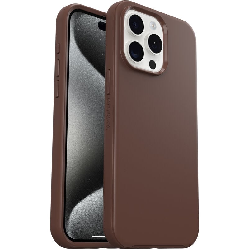 Brown MagSafe iPhone 15 Pro Max Case