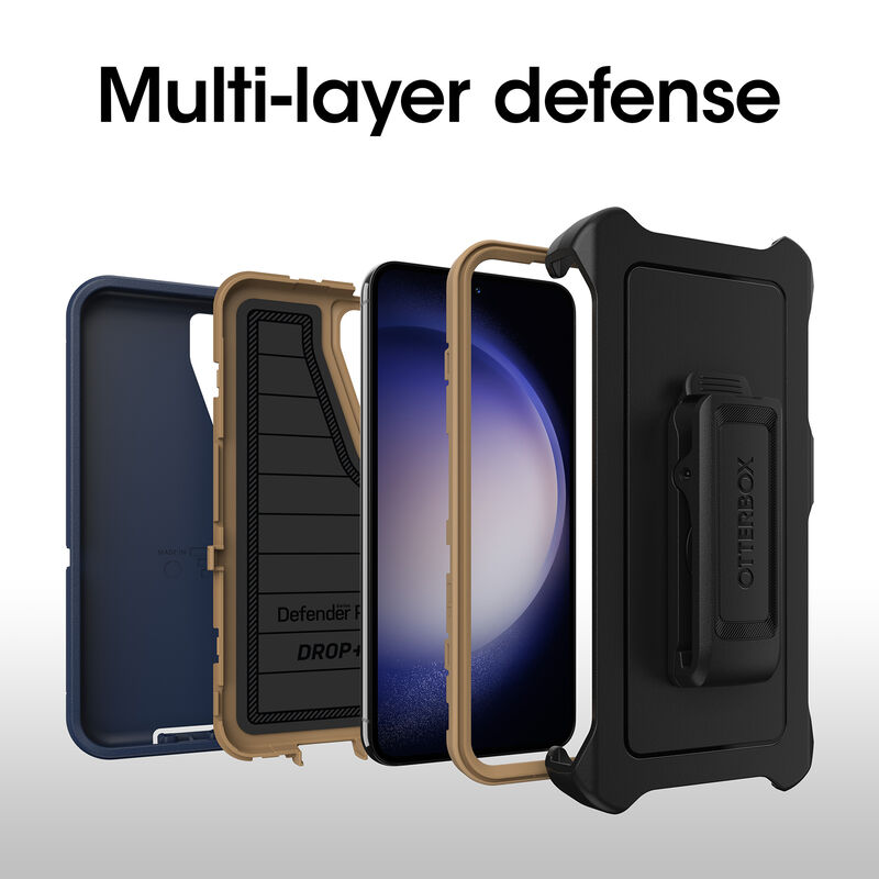 Case Militarizado 360° Supcase Para Galaxy S23 Ultra (clear)