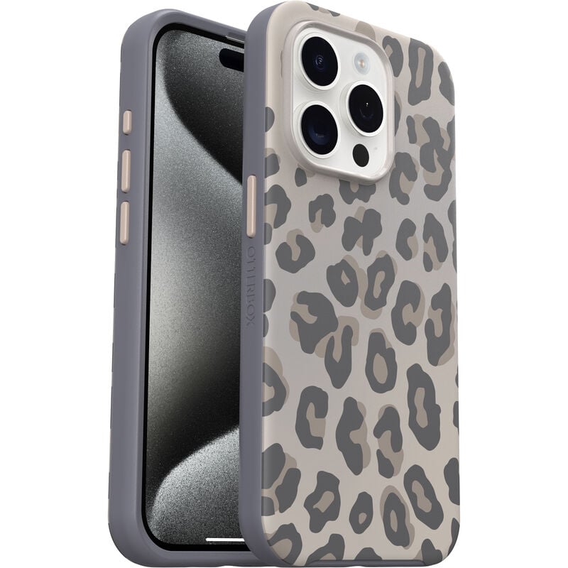 Grey MagSafe iPhone 15 Pro Case