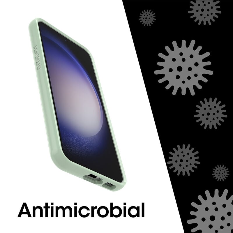 product image 3 - Galaxy S23 Case Symmetry Series Clear Antimicrobial