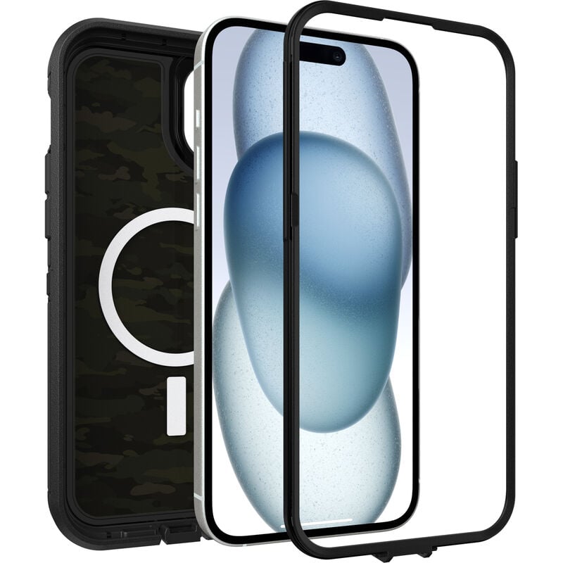 product image 3 - iPhone 15 Plus and iPhone 14 Plus Case Defender Series XT Clear for MagSafe
