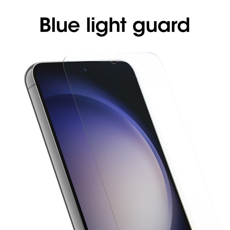 product image 2 - Galaxy S23 Screen Protector Alpha Flex Blue Light Guard