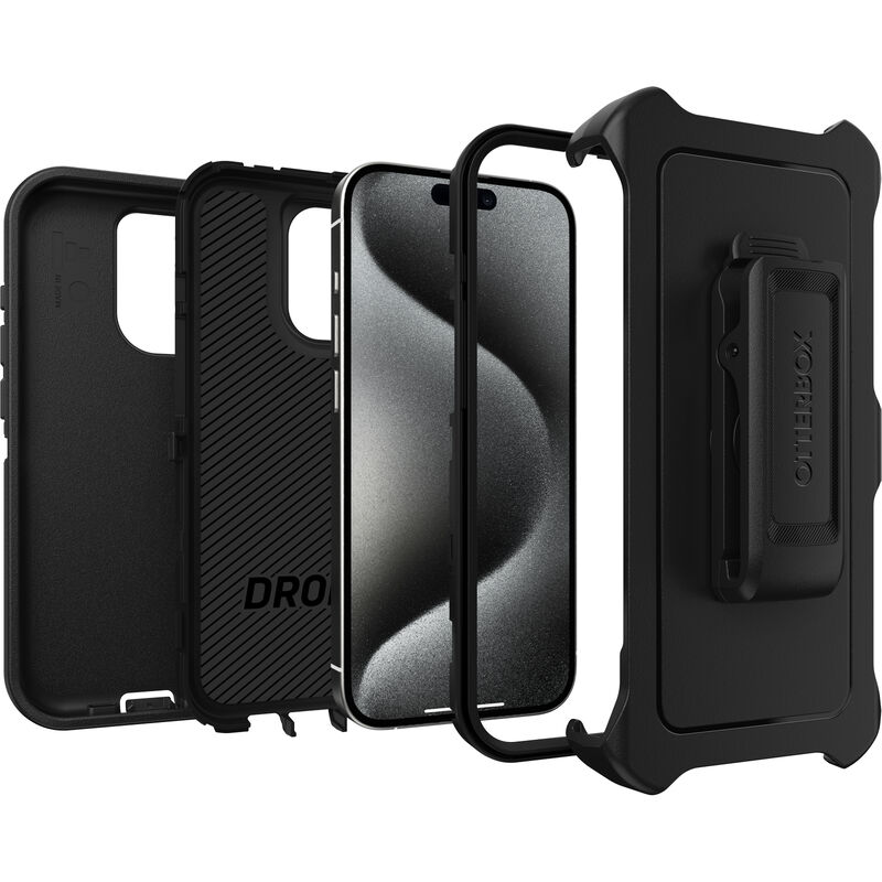  OtterBox iPhone 15 Pro (Only) Defender Series Case - REALTREE  EDGE (Blaze Orange/Black/RT Edge) , rugged & durable, with port protection,  includes holster clip kickstand : Everything Else