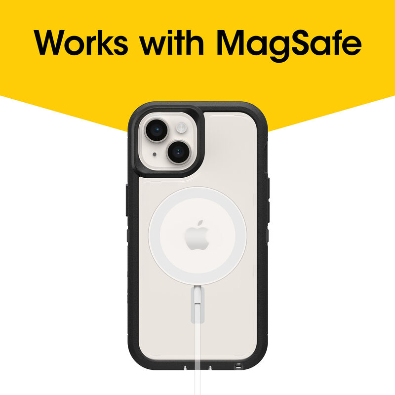 product image 2 - iPhone 14 Case with MagSafe Defender Series XT Clear