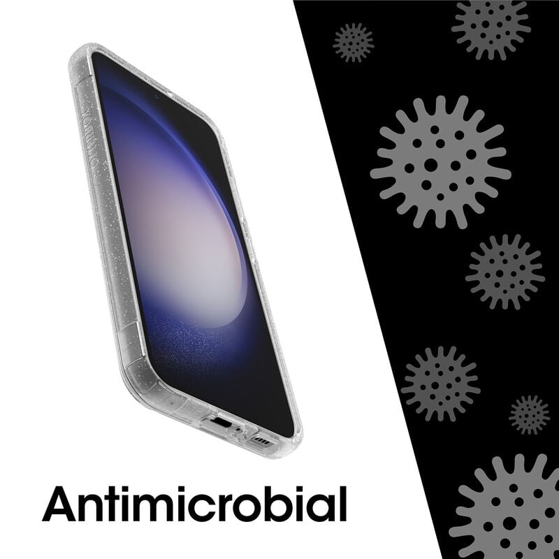 product image 3 - Galaxy S23 Case Symmetry Series Clear Antimicrobial