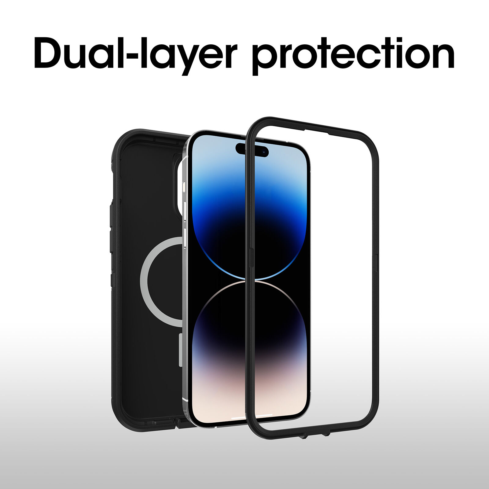 Black MagSafe iPhone 14 Pro Max case | OtterBox