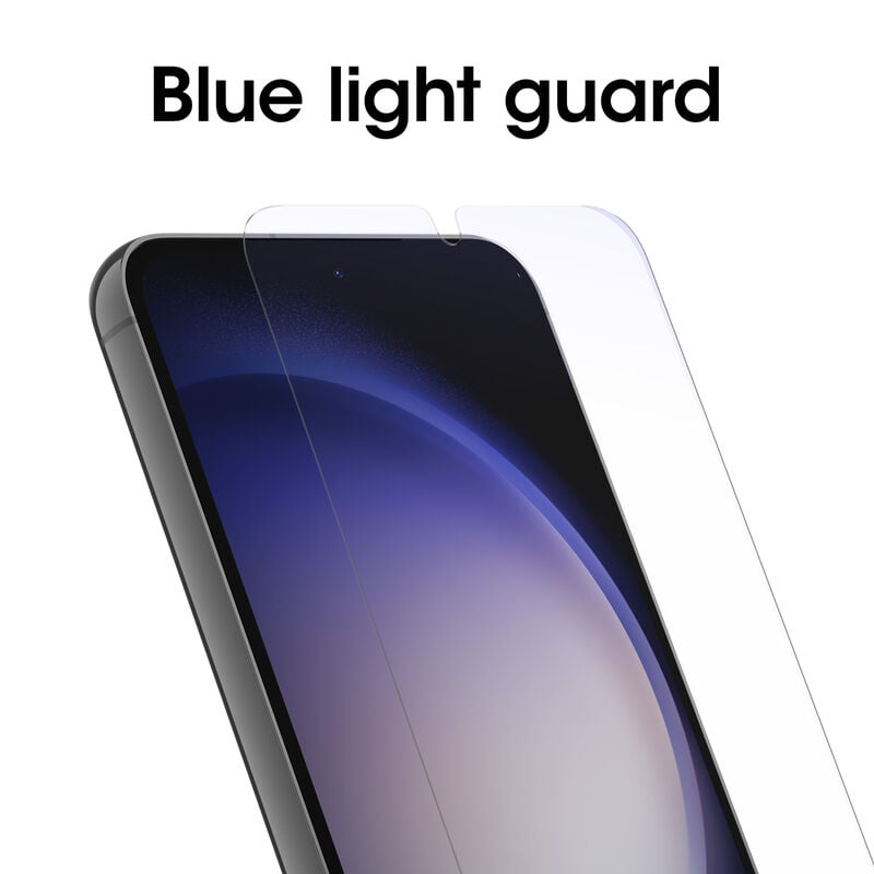 product image 2 - Galaxy S23+ Screen Protector Alpha Flex Blue Light Guard