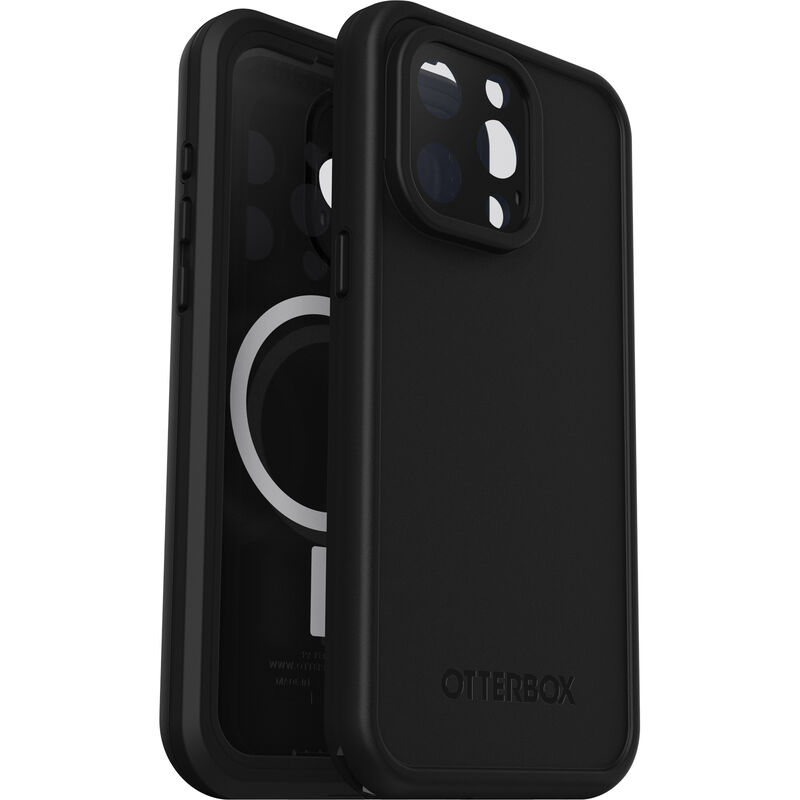 iPhone 15 Pro Max OtterBox FRĒ Series Case for MagSafe Black