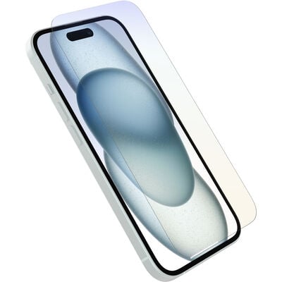 iPhone 15 Premium Pro Glass Blue Light Antimicrobial Screen Protector