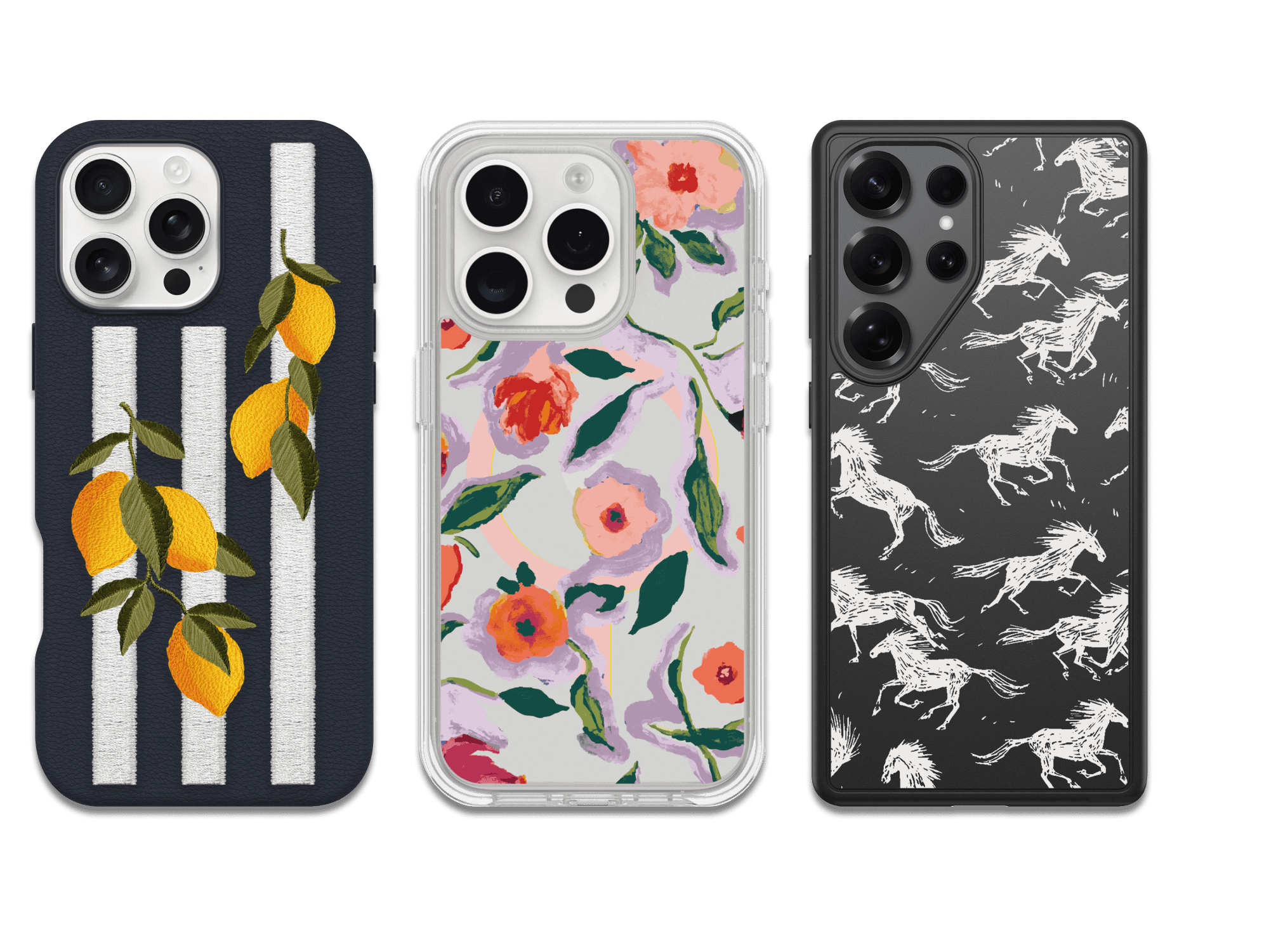 Colorful Lemon, Floral and Western iPhone and Galaxy Phone Cases | OtterBox