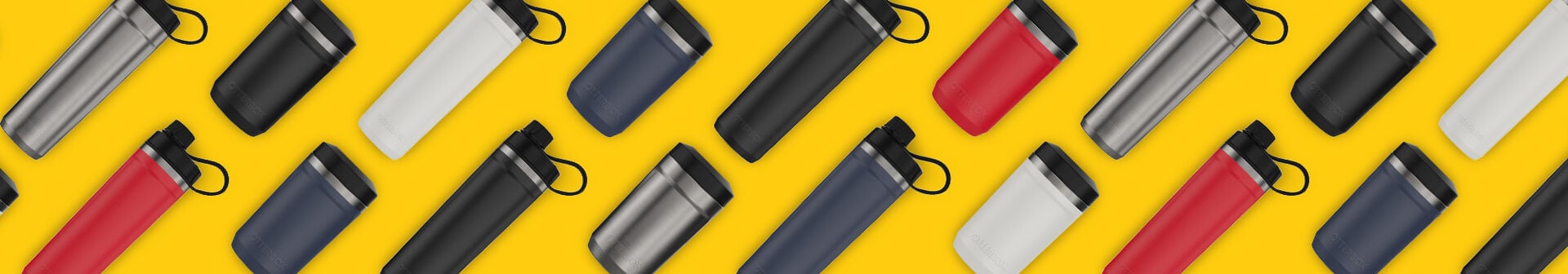 Various OtterBox can cooler and sports bottle products