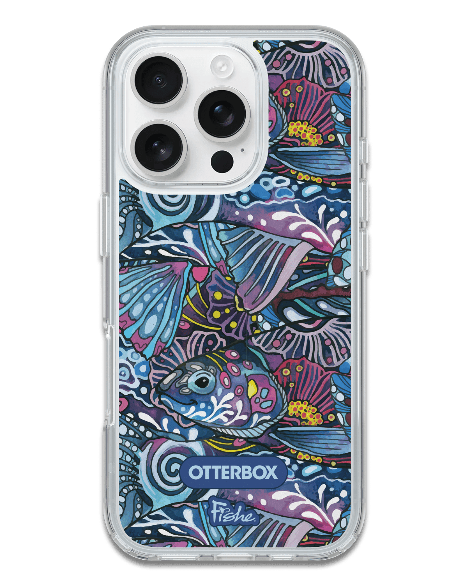Fishe Colorful Fish Phone Case | OtterBox