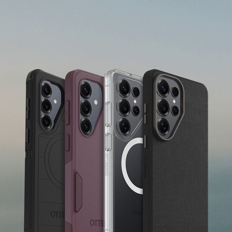 Colorful OtterBox phone cases for Samsung Galaxy S26