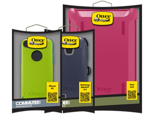 OtterBox products packaging