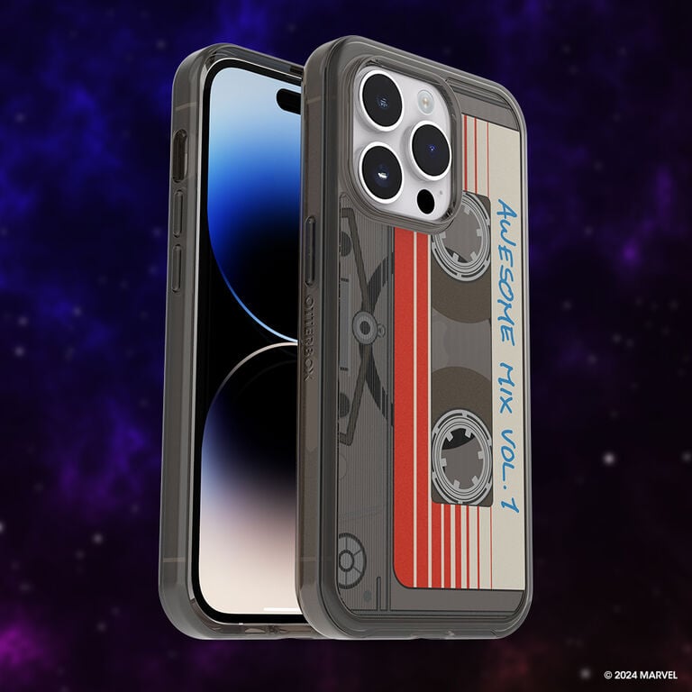 Guardians of the Galaxy mixtap graphic iPhone case