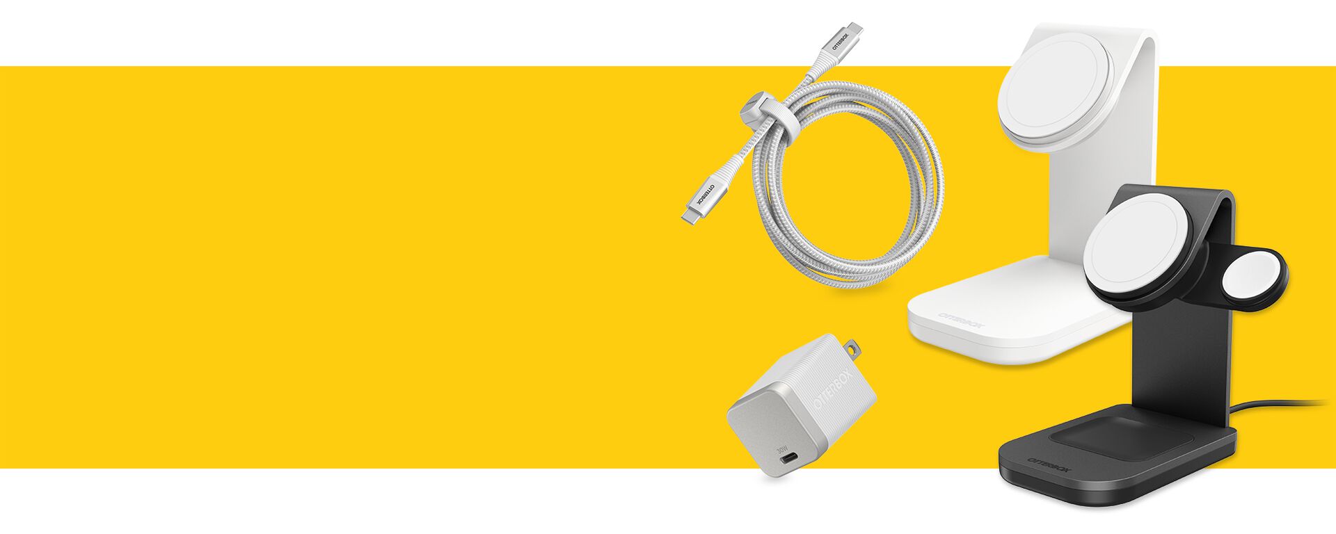 OtterBox charging stations, cables and more!