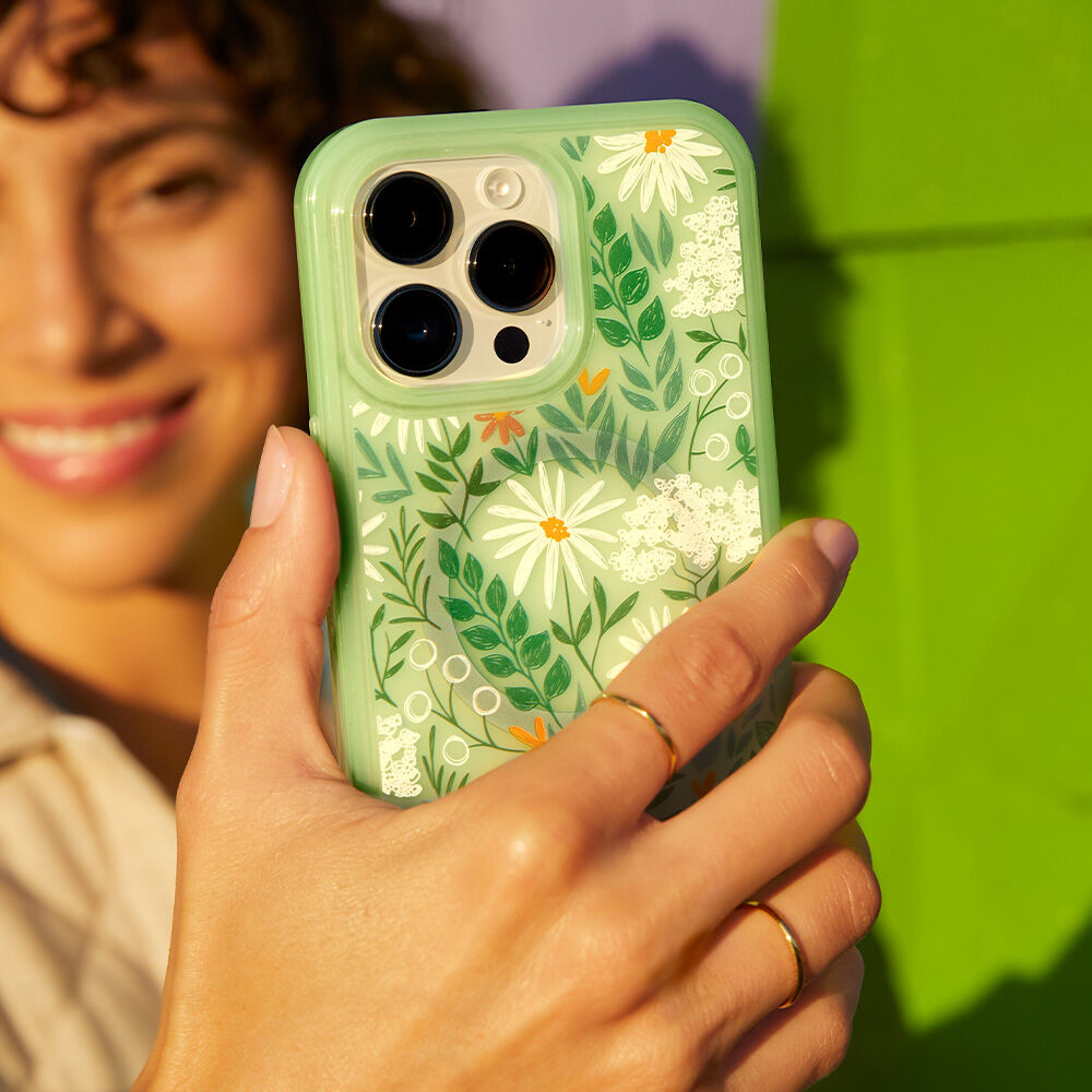 Green clear and stylish case | OtterBox