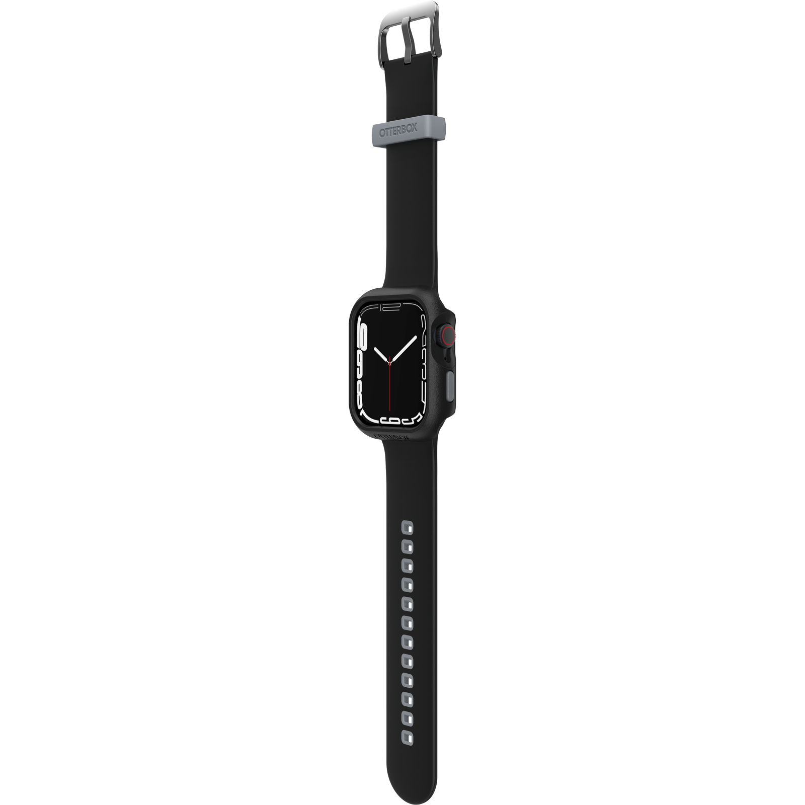 Black Apple Watch Bumper | Case + Band for Series 7/8 45mm