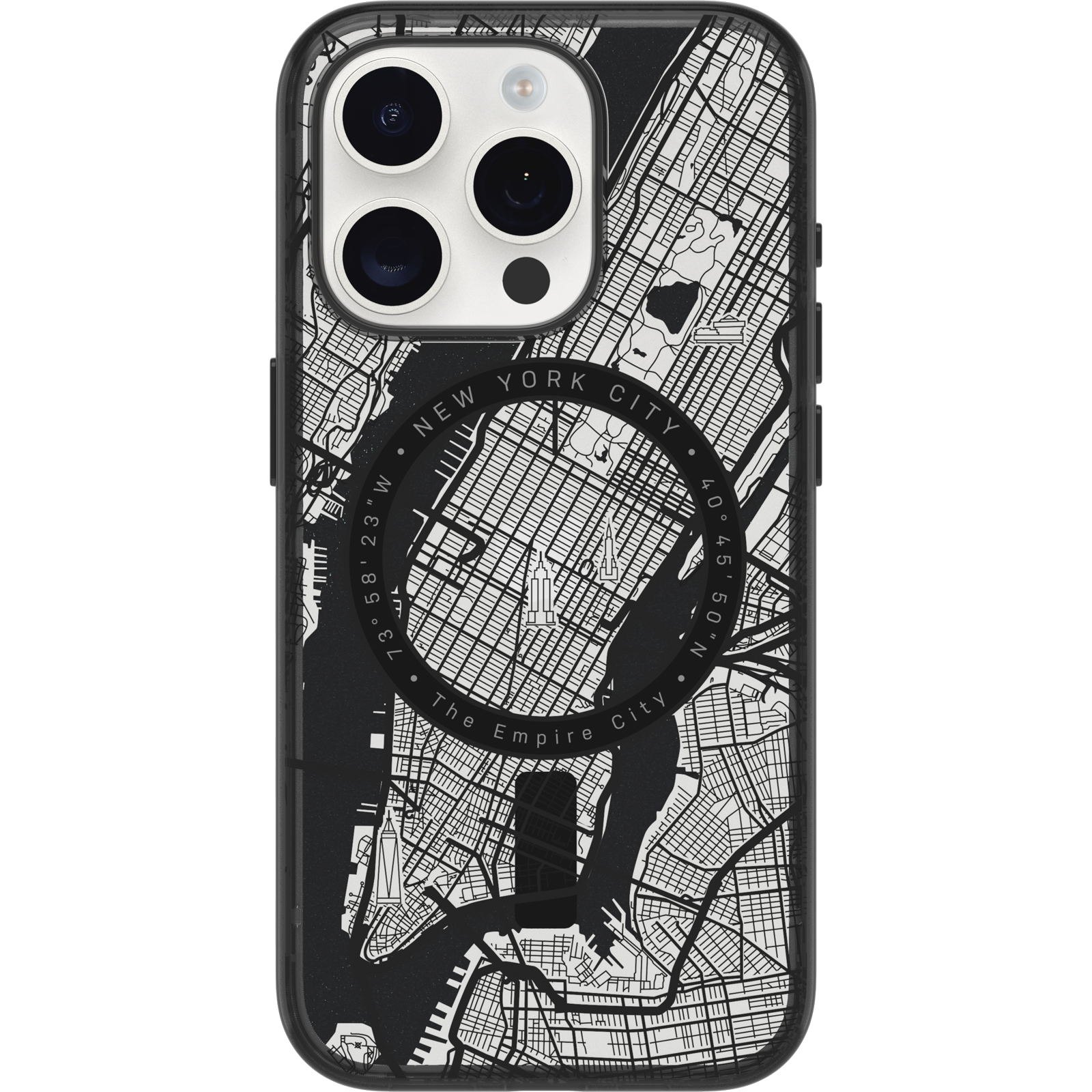 New York Minimalist iPhone 15 Pro Case | OtterBox Lumen
