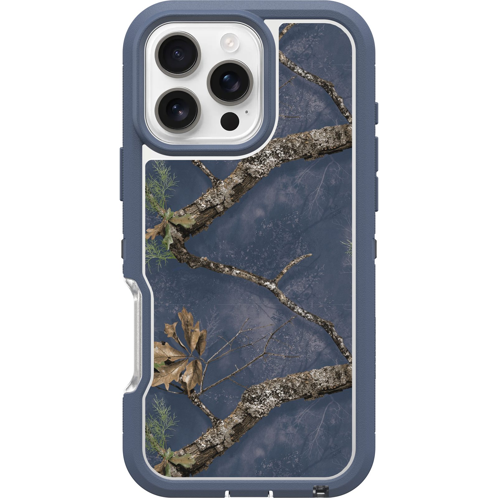 Blue Otterbox Camo Case Realtree APX Camo IPhone 16 Pro Max