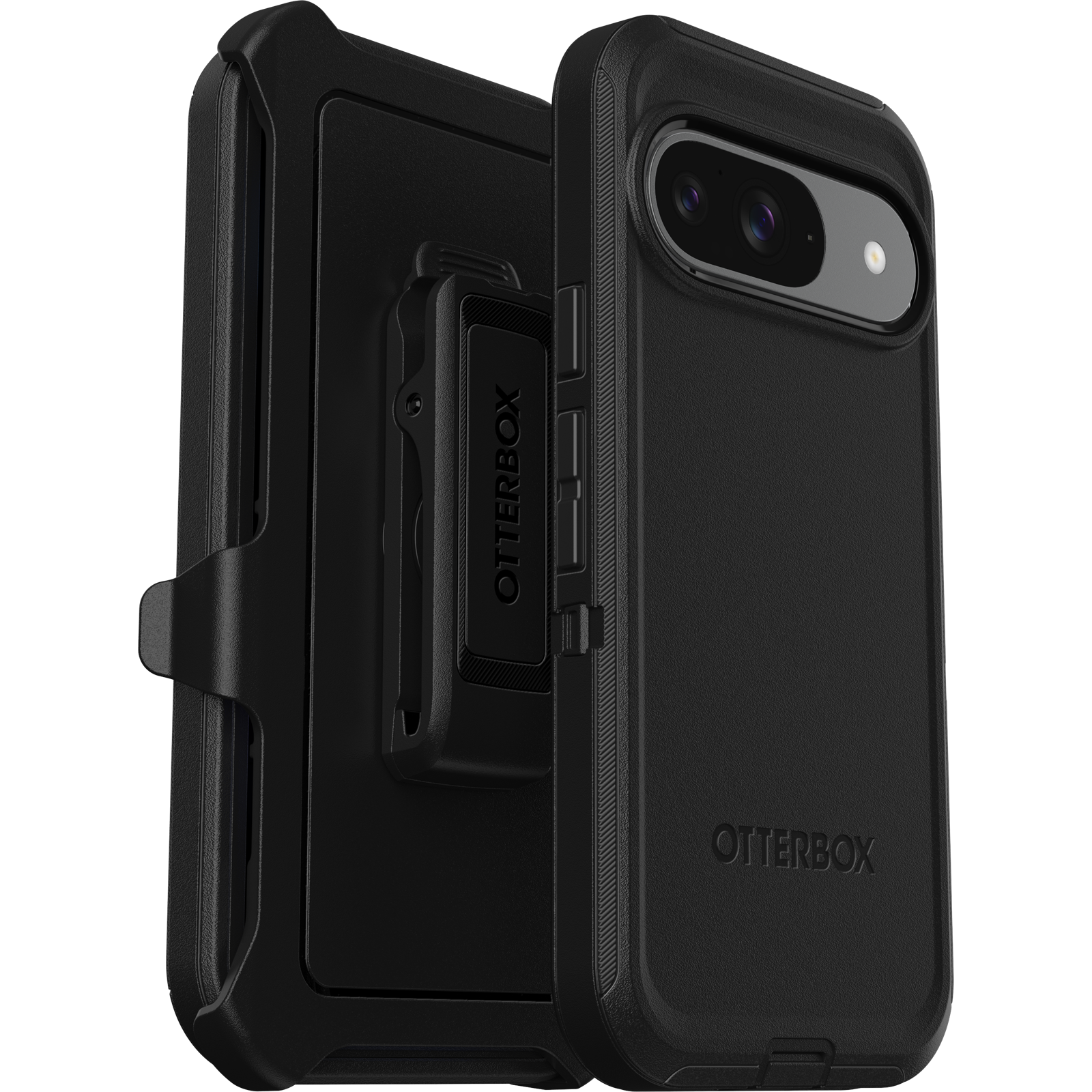 Black Durable Pixel 9 Pro Case | OtterBox Defender Series 