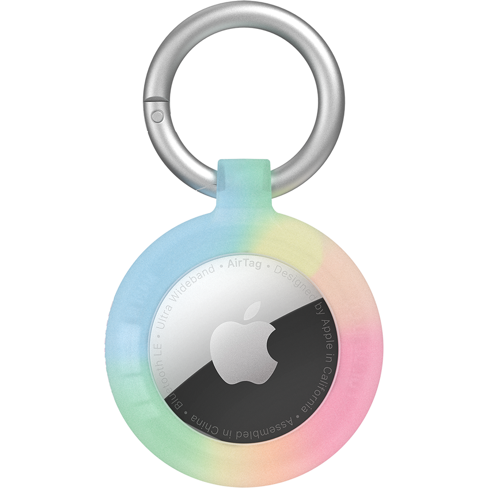 Apple キーリング レインボー Rainbow Apple AirTag Holder | OtterBox Figura Series
