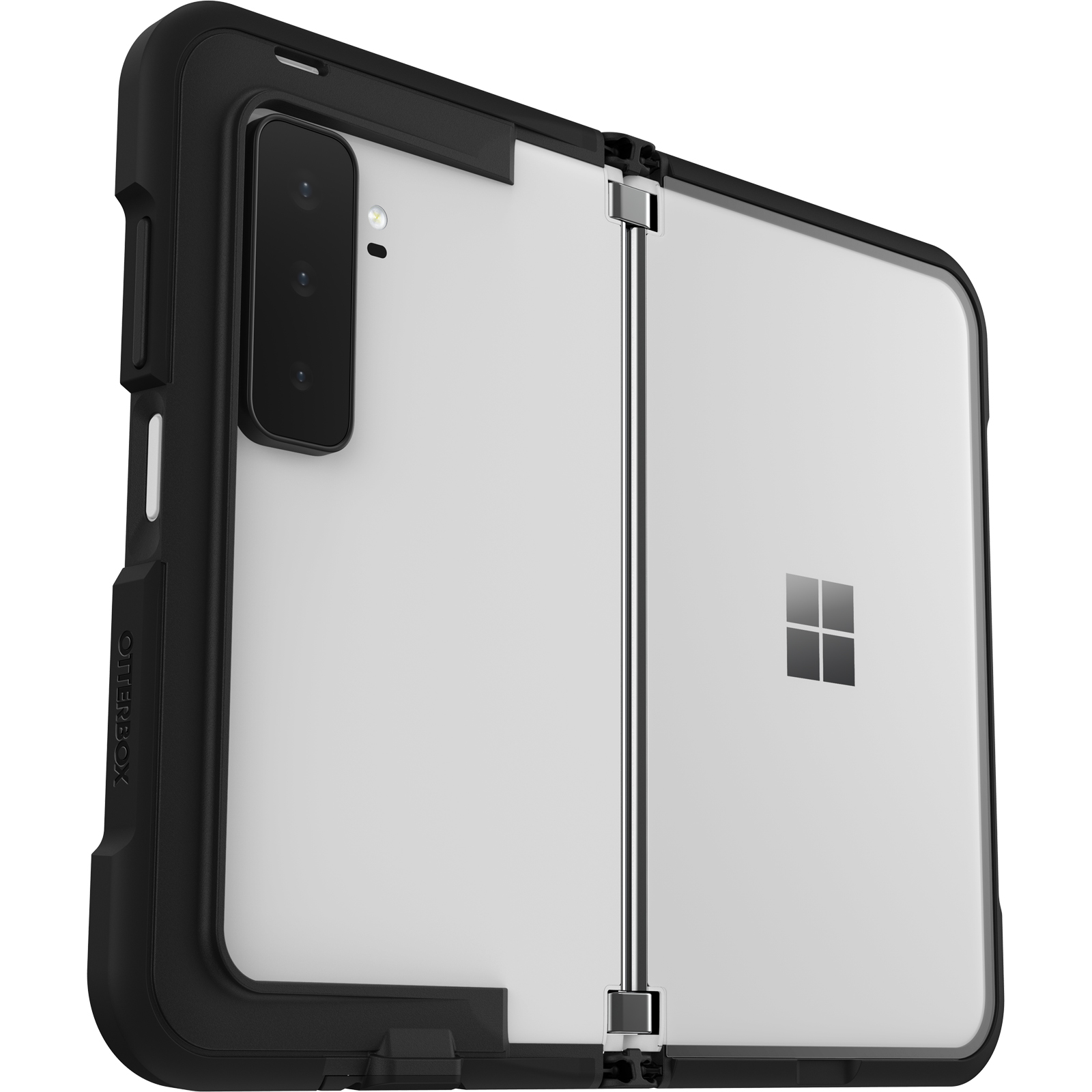 OtterBox Riveter Series Case for Surface Duo 2 Black Crystal 
