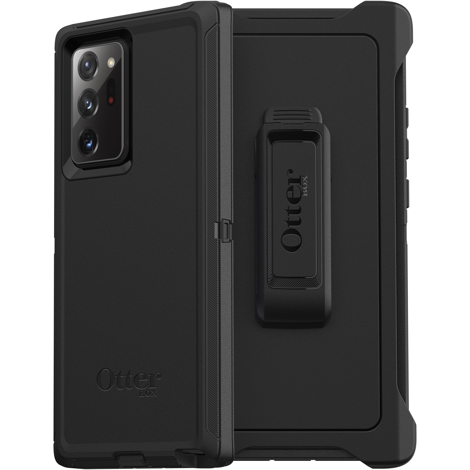 Black Rugged Galaxy Note20 Case