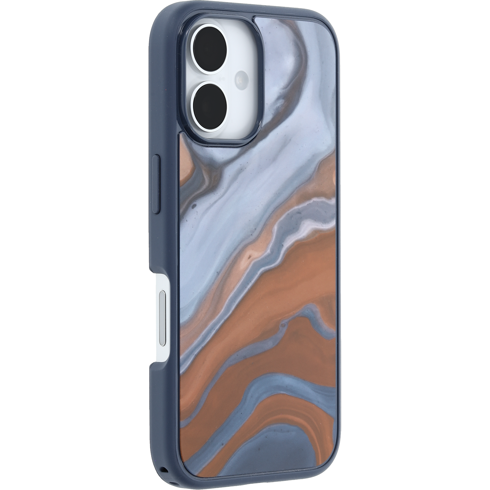 Blue Thin iPhone 16 Case | OtterBox Symmetry Series
