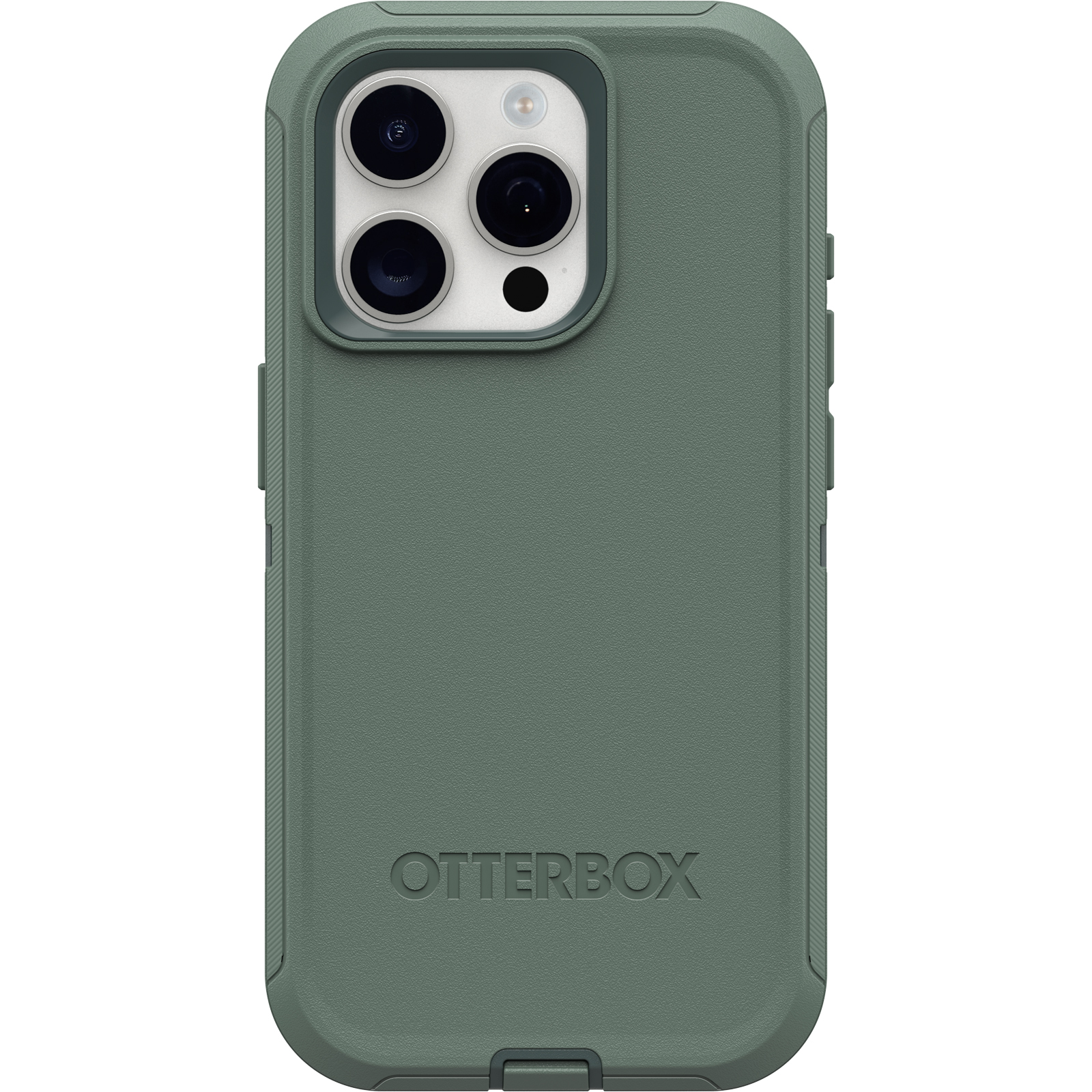 Estuche otterbox defender iphone 15 pro color gris