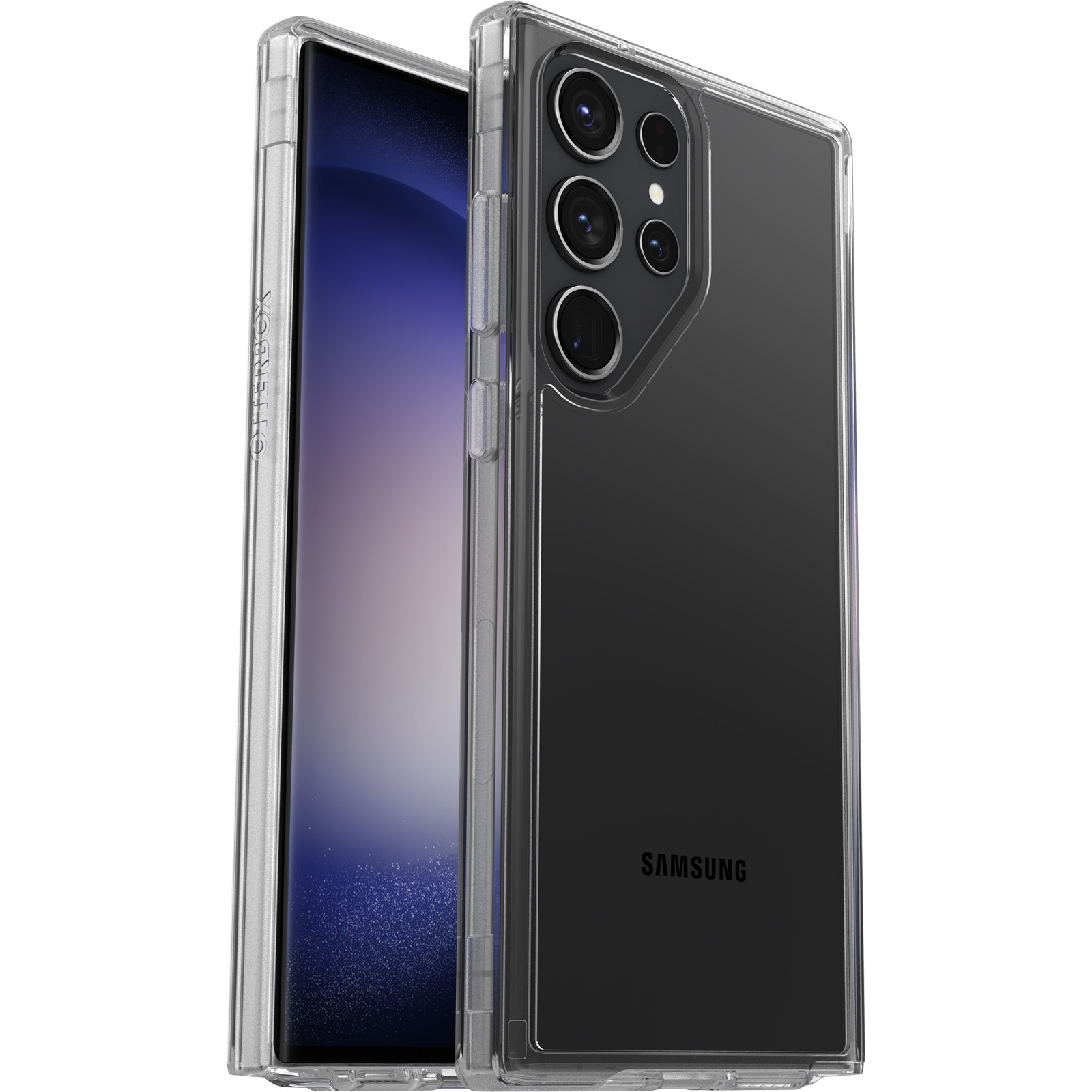 Funda Samsung Galaxy S22 S22+ Clear Standing Cover Original