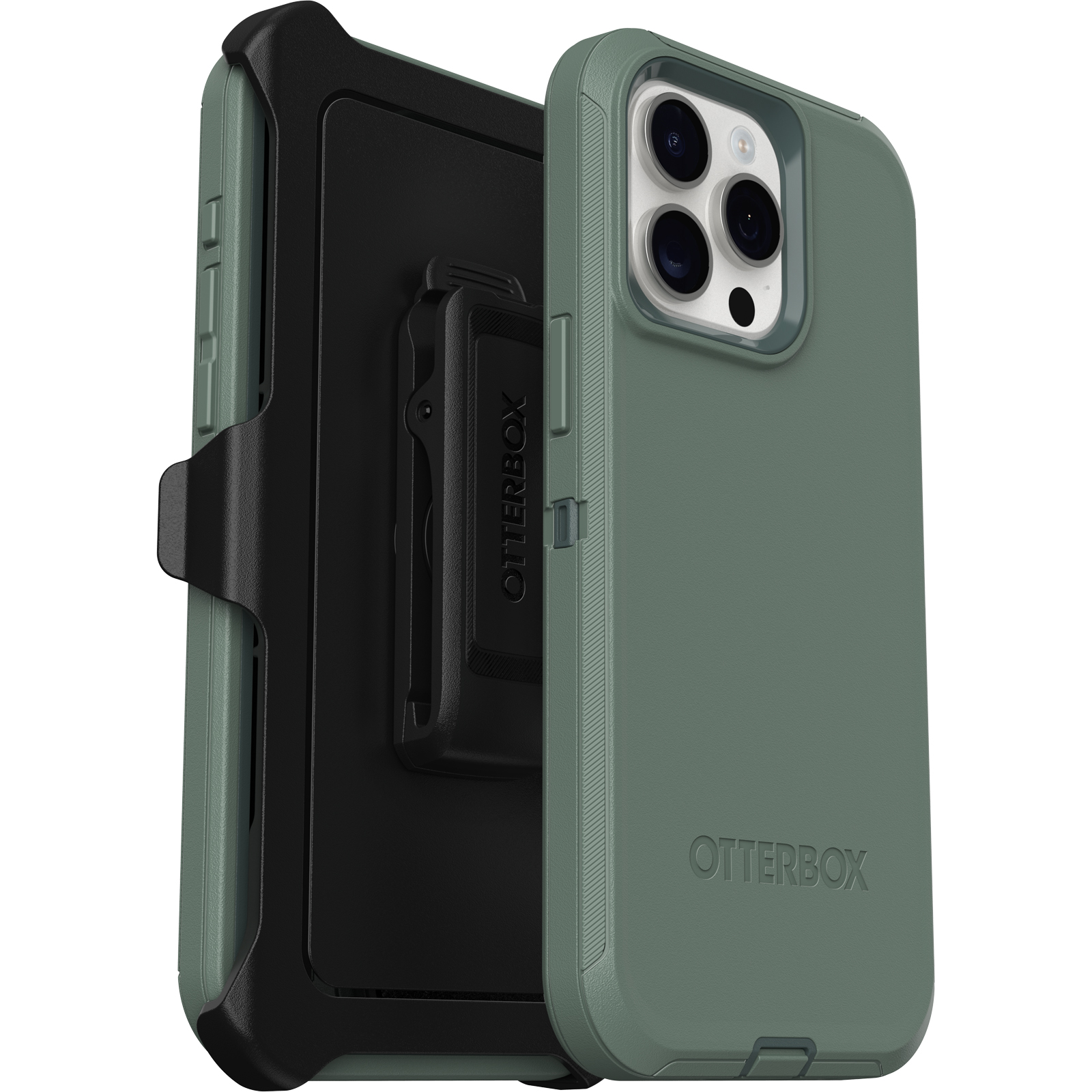 Green Durable iPhone 15 Pro Max Case | OtterBox Defender Series
