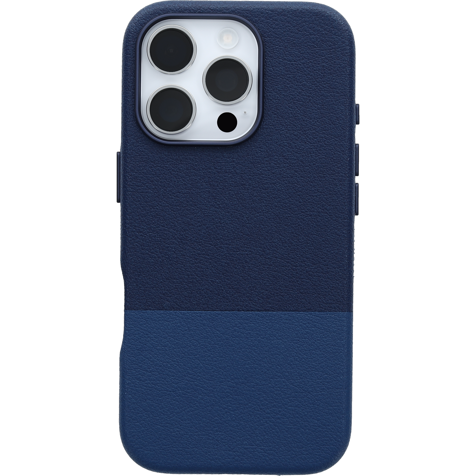 The Back Image of a Statement Series Cactus leather in Blue